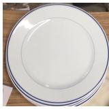 (4)PCS Porcelain Apilco France Plates
