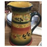 Estate Corsica Glass Pitcher