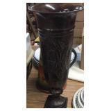 Estate Tall Glass Vase