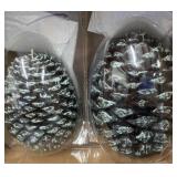 (5) Boxes of (2) Pine Cone Candles