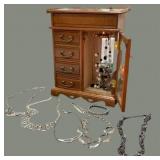 Jewelry Box & Jewelry