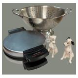 Good Stainless Colander, Belgian Waffle Maker
