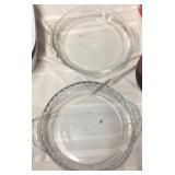 (3) Estate Glass Baking Dishes and Stoneware