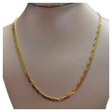 14kt Gold Elegant 20" Designer Necklace *Heavy
