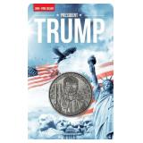 One Ounce: Trumpinator 2024 Silver Antiqued Coin