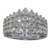 14kt Gold Brilliant 2.00 ct Diamond Cocktail Ring