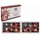 2003 US Mint Silver Proof Set w