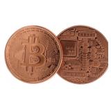 One Ounce: Bitcoin .999 Fine Copper Coin