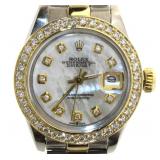 Oyster Perpetual Lady Datejust 26 Rolex w/Diamond