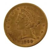 1899 Liberty Head $5.00 Gold Half Eagle