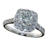 14kt Gold 1.80 ct Round Brilliant Diamond Ring