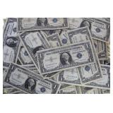 Collection (100) 1957 Blue Seal Silver Certificate