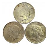 1922-23-24 High Grade Peace Silver Dollar