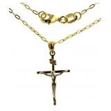 14kt Gold Cross Necklace