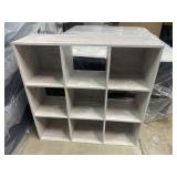 Ashley Rustic Cubby Storage Shelf