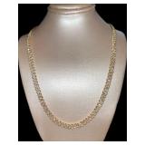 10kt Gold Quality 22" 6.50 ct Diamond Necklace