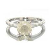 14kt Gold 2.00 ct Round Diamond Solitaire Ring