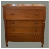 Beautiful Old 4 Drawer Chest