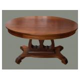 Oval Library Table w