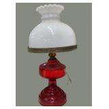 Red Base Lamp