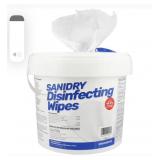 300 Count Tub SANIDRY Disinfectant Wipes MSRP