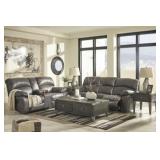 Ashley 51601 PWR ADJ Head Rest Sofa & Love Seat