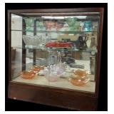 13 x 36 x 36 Glass Door Showcase Only  (Glasswork