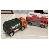 Tonka Garbage Truck & Fire Truck