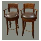 Estate Cherry Finish Bar Stools