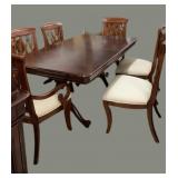 LCJS Dining Table & 8 Chairs