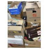 Estate Pallet Deal-15 Boxes of Crystal, Glassware