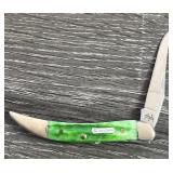 Case XX Green John Deer Toothpick Knife