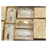 Lot of 5 Fashion Cuff Bracelets