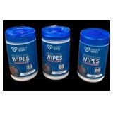 (3) Santa Fe Wipes (80) Count Each Kills 99.9%