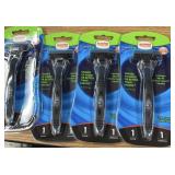 (4) Easy Fit Pivoting Razors