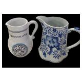 Cioccolata (Italian for Hot Cocoa) & Blue & White