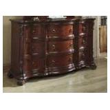 Ashley B698 Cherry Dresser Base