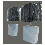 W1688  13.5x8.5x9.5 Black & White Accessories