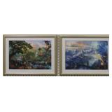 Jungle Book Peter Pan Giclee By Thomas Kinkade