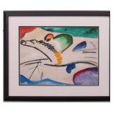 Contemperary Horse Giclee By Wassily Kandinsky