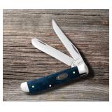 2021 Case XX Mediterranean Blue Mini Trapper Knife