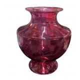 12 " Cranberry Vase