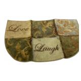 Love/Laugh Rug