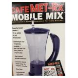 Cafe Met-Rx Mobile Blender Rechargeable