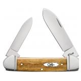 2021 Case XX Antique Bone Canoe Pocket Knife