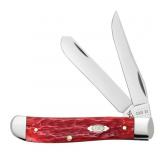 2021 Case XX CV Red Bone Mini Trapper Knife