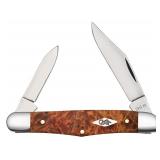 2021 Case XX Autumn Maple Wood Half Whittler Knife