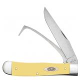 2021 Case XX Yellow Equestrian Large Trapper Knife