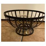 Estate Metal Accent Basket