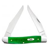 2021 Case XX Brilliant Green Bone Muskrat Knife